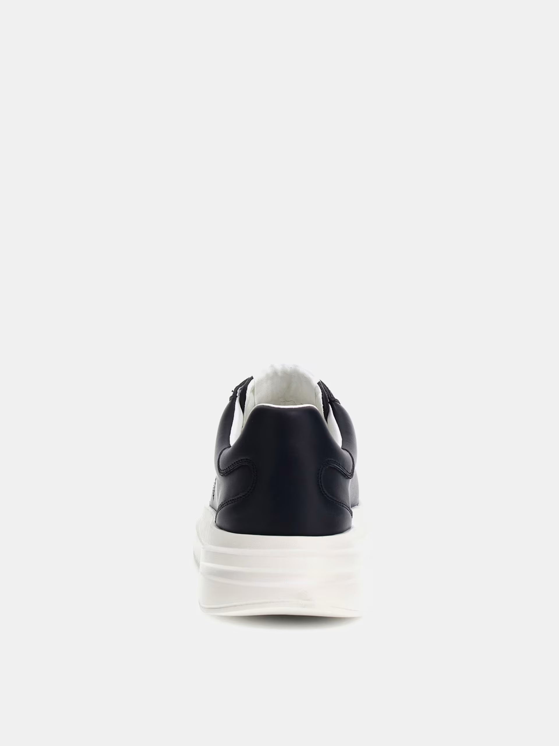 Sneaker "Elba" Blu in Pelle con Suola Platform bianca 