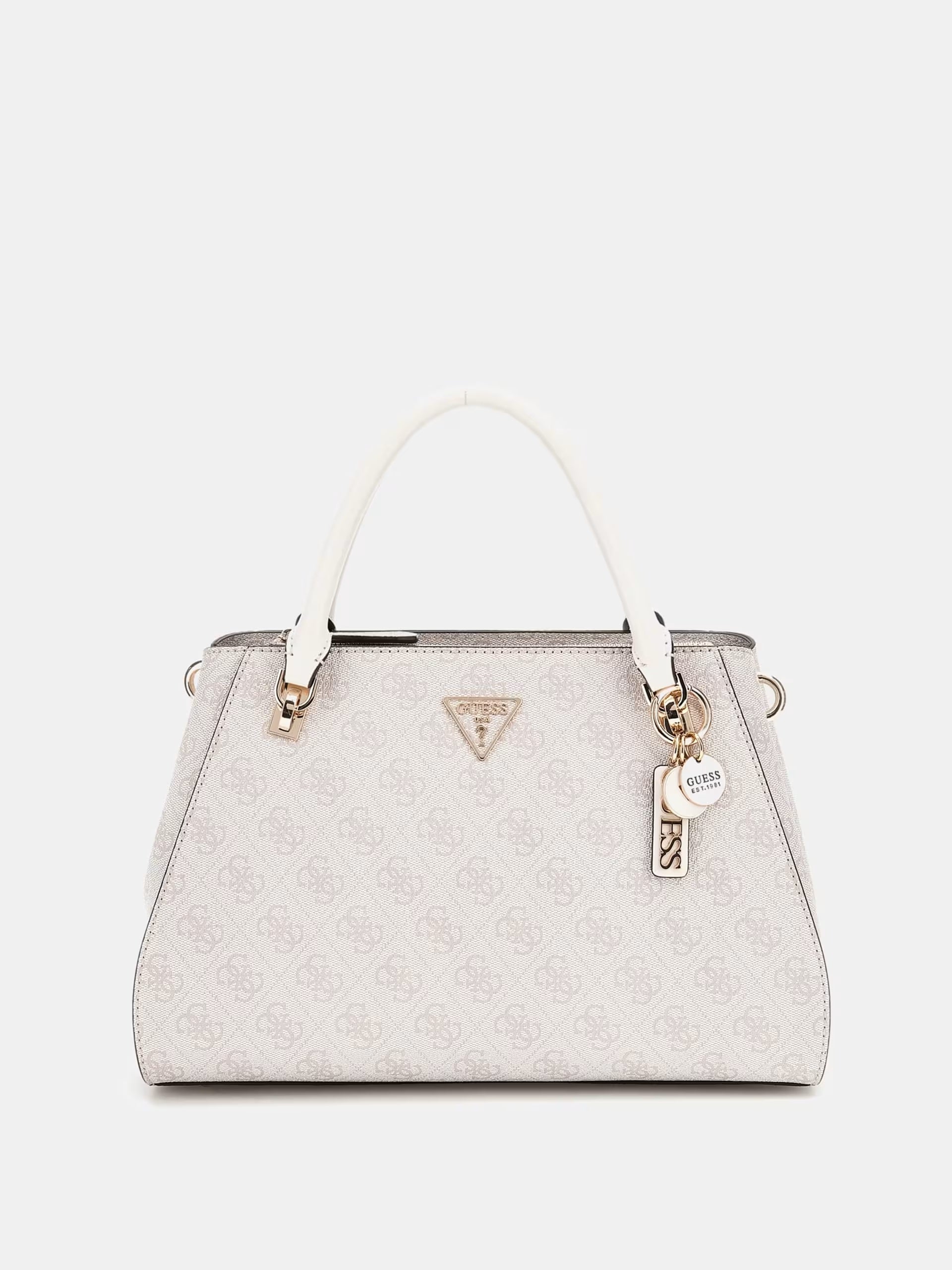 Borsa a mano "Noelle II Top Zip" Dark Taupe con tracolla 