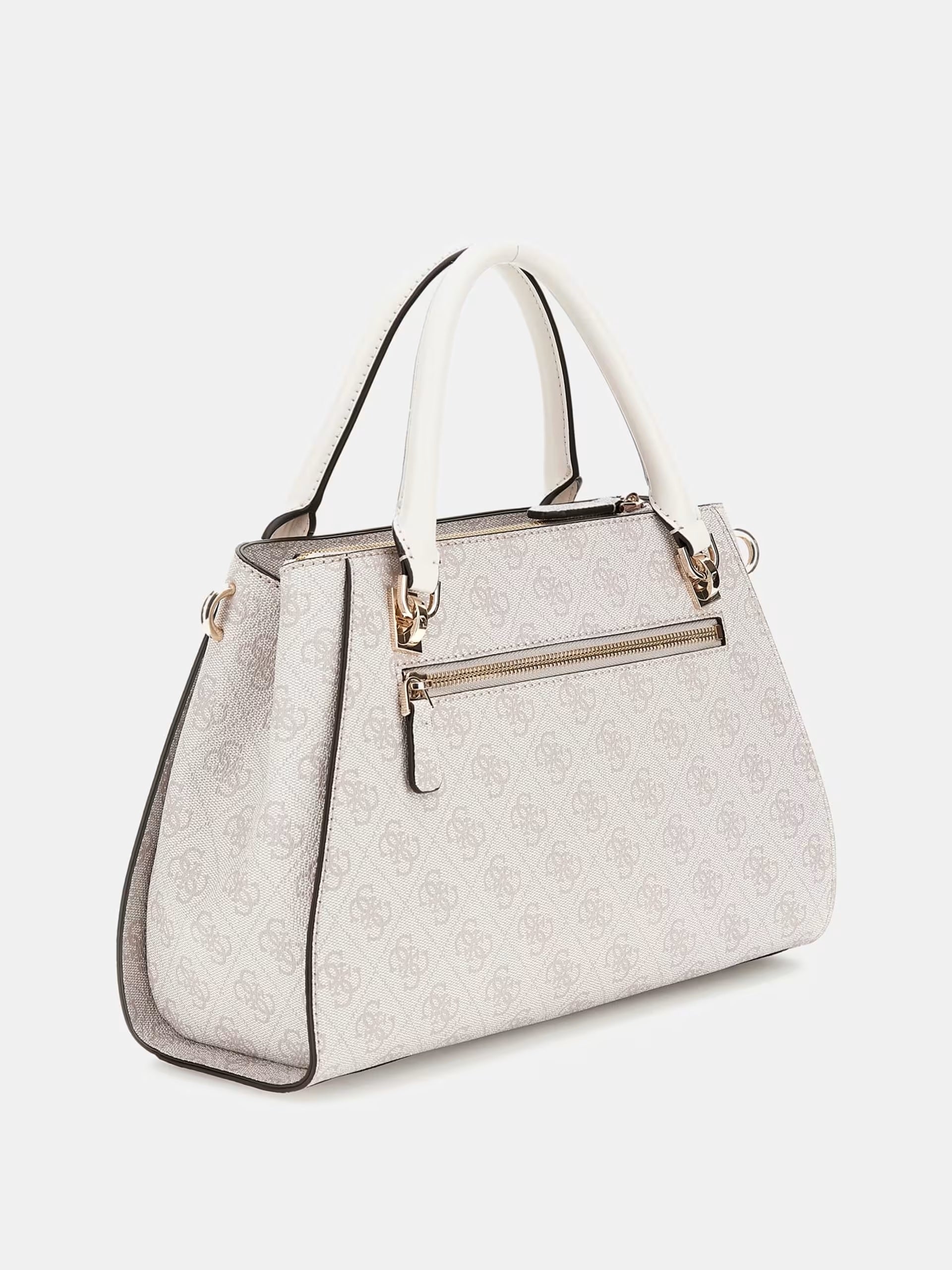 Borsa a mano "Noelle II Top Zip" Dark Taupe con tracolla 