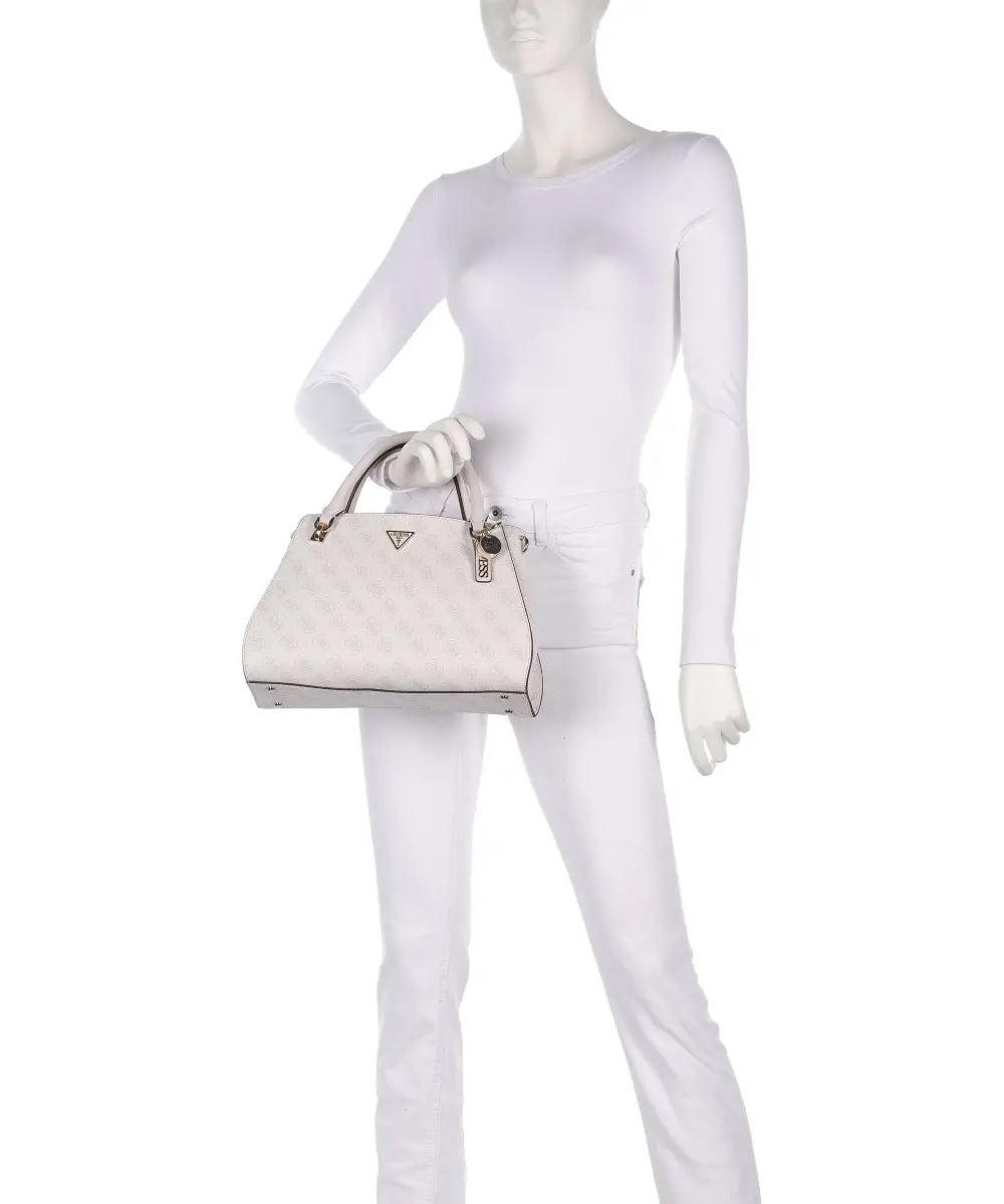 Borsa a mano "Noelle II Top Zip" Dark Taupe con tracolla 