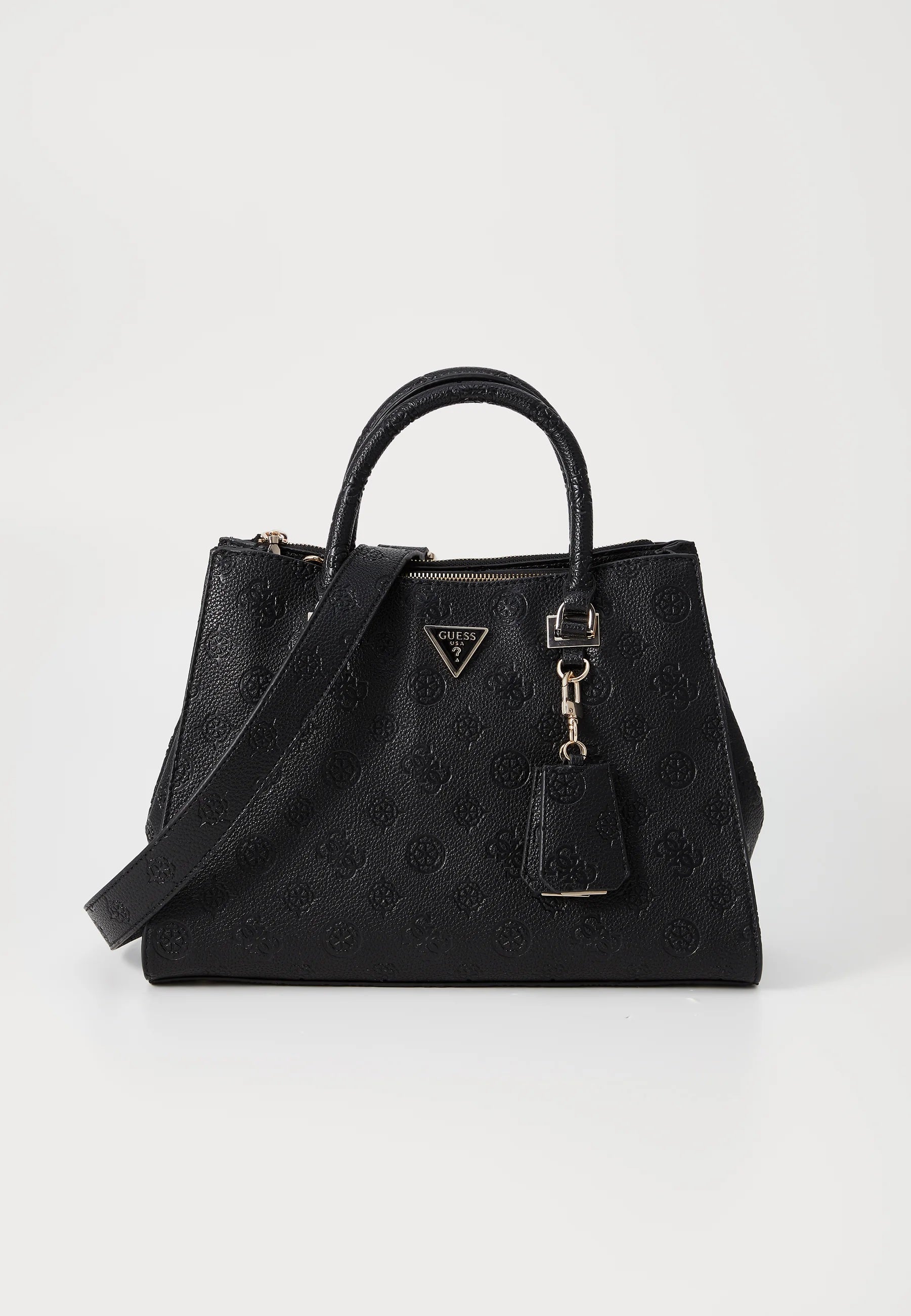Borsa "Cresidia II Society Satchel" Nera con Logo Monogram 4G 