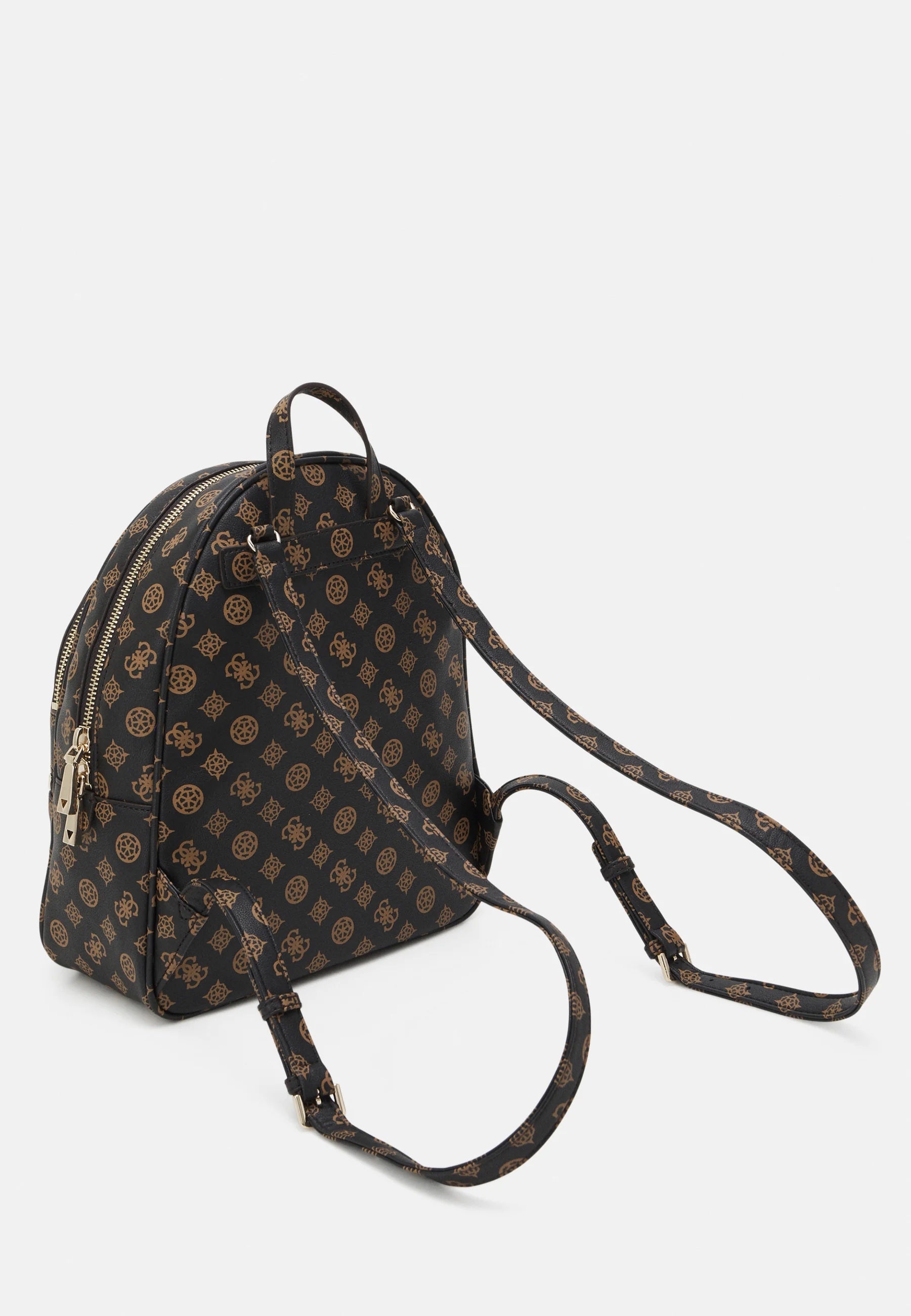 Zaino "Manhattan II Large Backpack" Mocha in Simil Pelle 