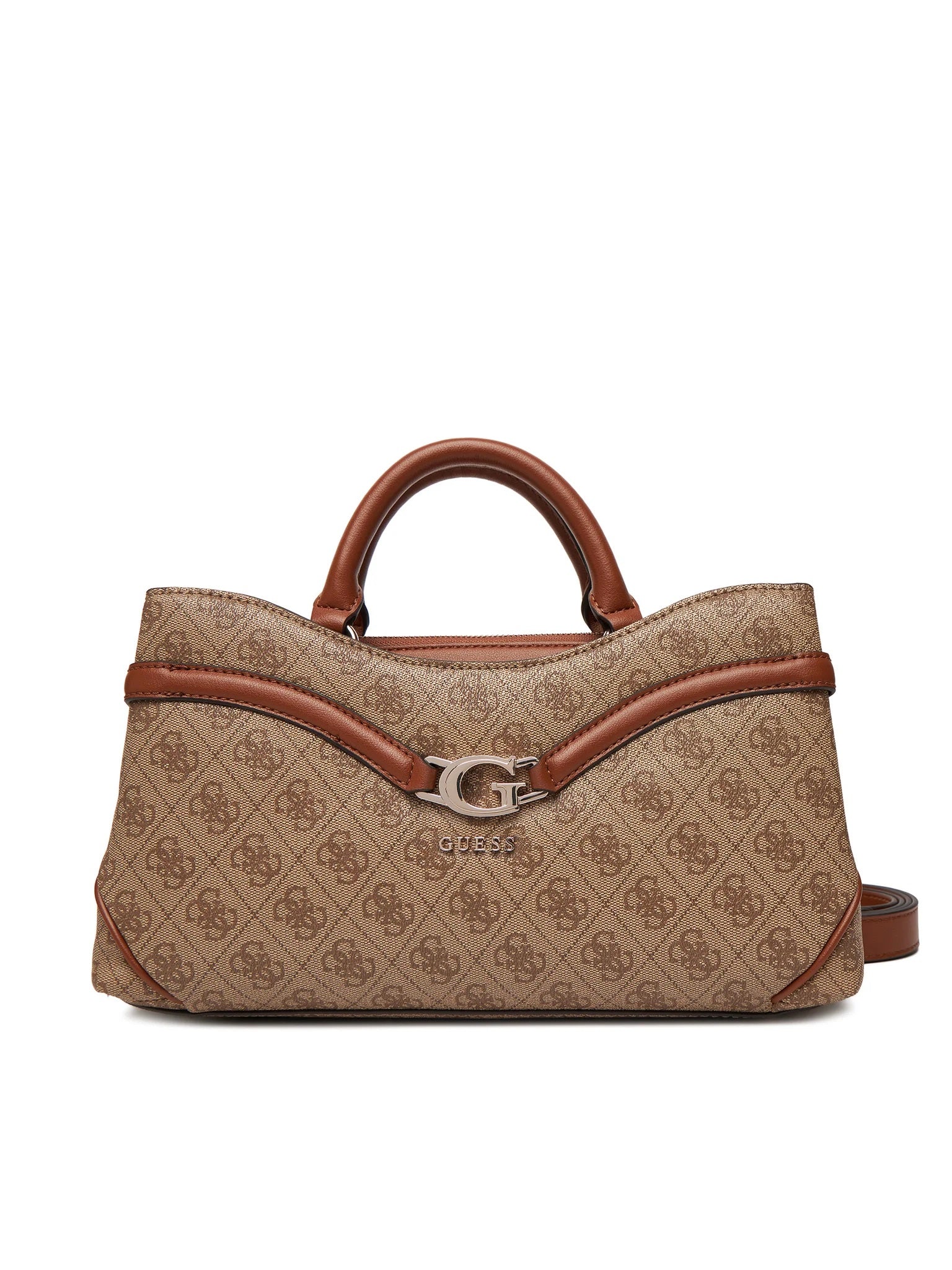 Borsa a Mano "Dea Girlfriend Satchel" Latte con Monogram e Tracolla 