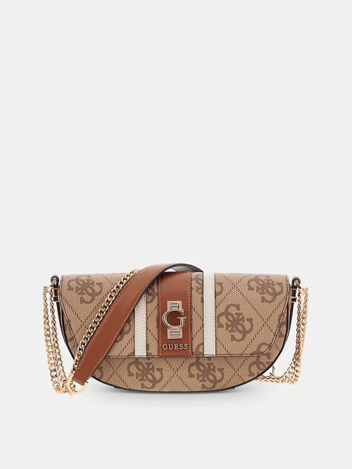 Borsa a Tracolla "Erenia Convertible Xbody Flap" color Latte 