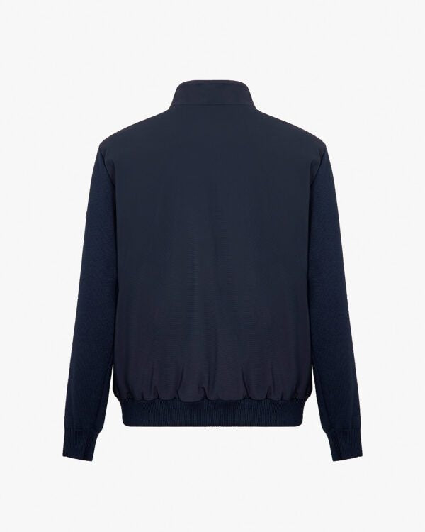 Giubbotto lupetto blu in softshell 3 layers da uomo 