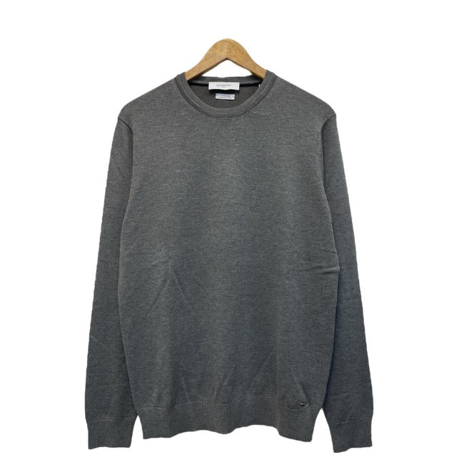 Maglia grigio melange in Misto Viscosa Silk Touch 
