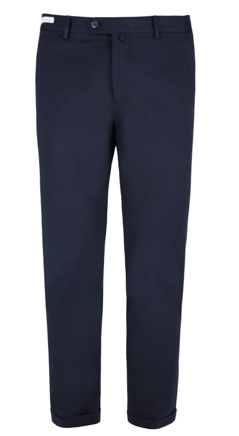 Pantalone Sartoriale blu Punto Milano con Tasche America 