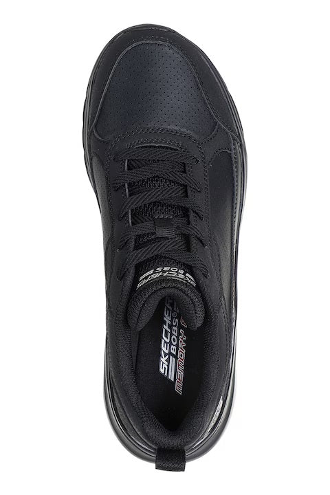 Sneakers "BOBS B Love" Nere in Ecopelle con Suola Alta 
