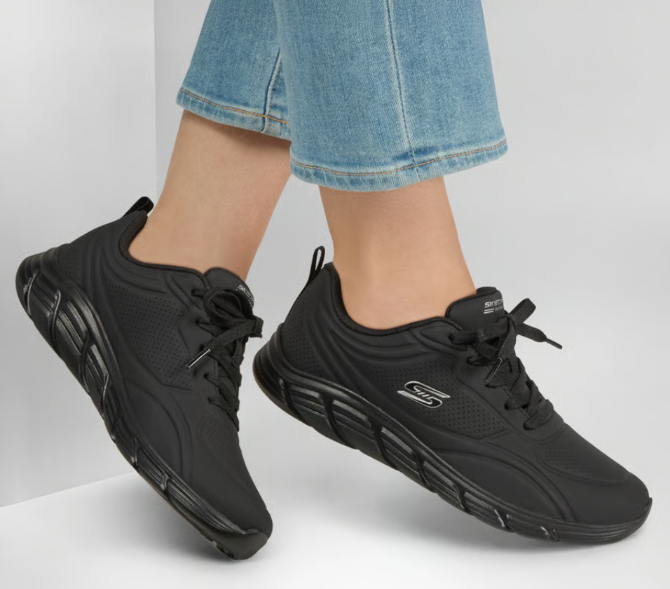 Sneakers Skechers 117715-BBK BOBS B FLEX LO - COOL EASE nere 