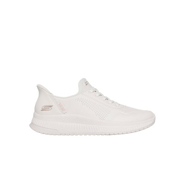 Sneakers "BOBS Squad 4" bianche con Memory Foam 