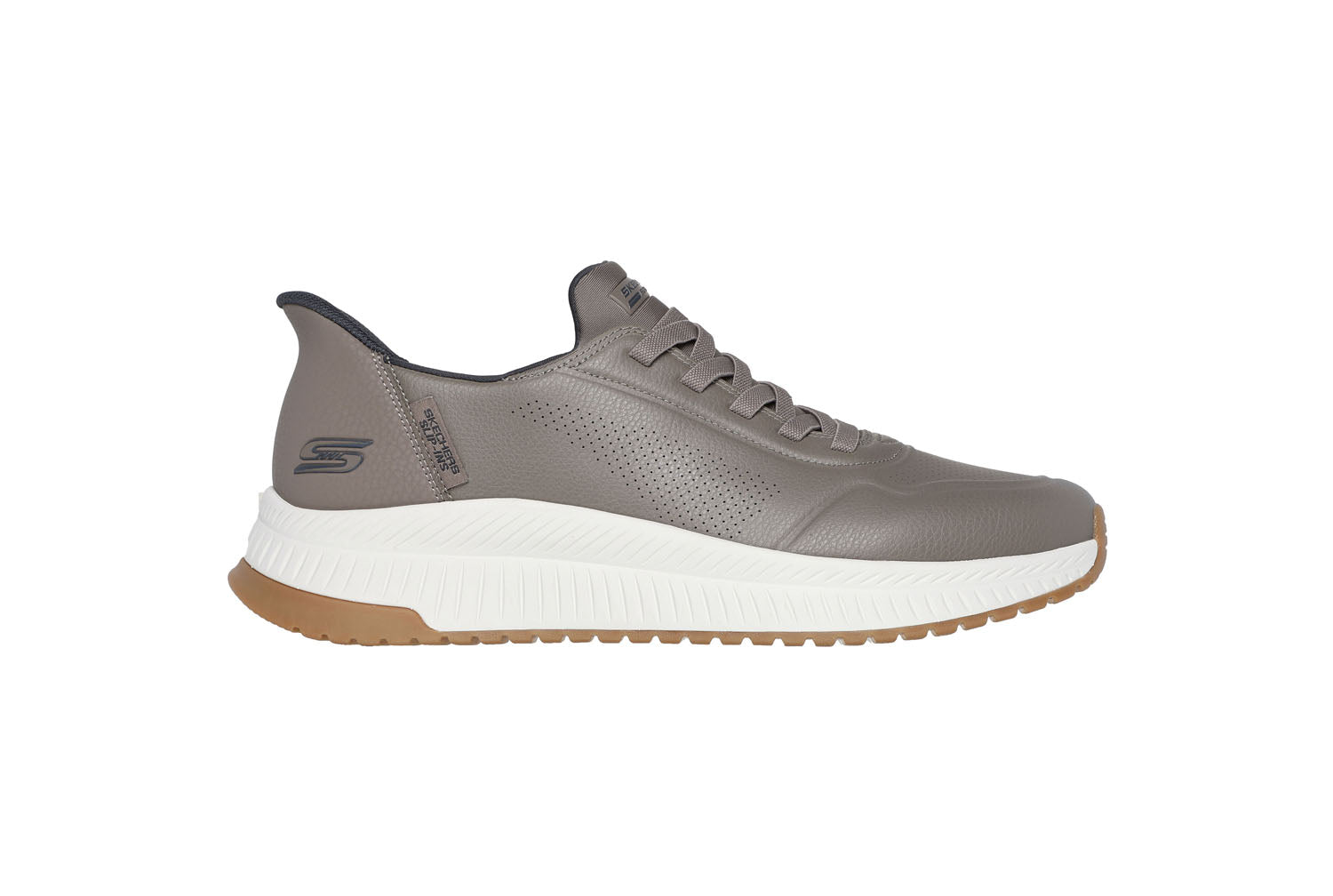 Sneakers "BOBS Squad 4 Direct Step" color tortora con Memory Foam 