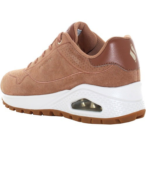 Sneakers "Uno Rugged Chillproof" nocciola in Pelle Scamosciata 