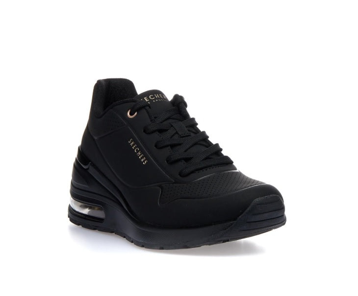 Sneakers "Million Air - Elevated Air" Nere con Zeppa Skech-Air® 
