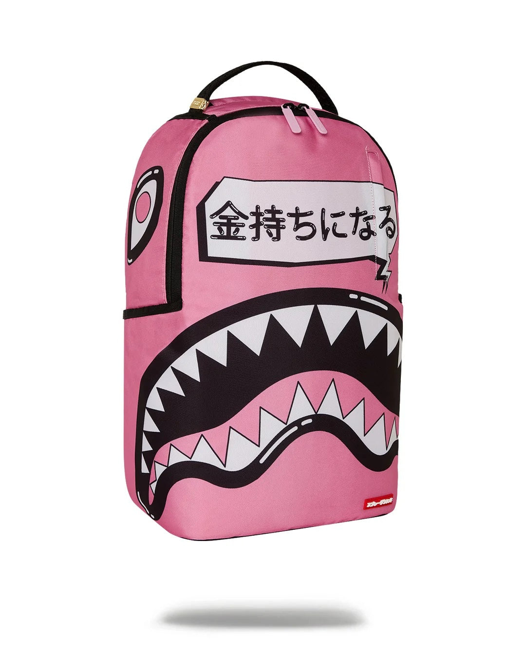 Zaino "Sakura Street Pink Bubble DLXR" Rosa con Bocca Shark 