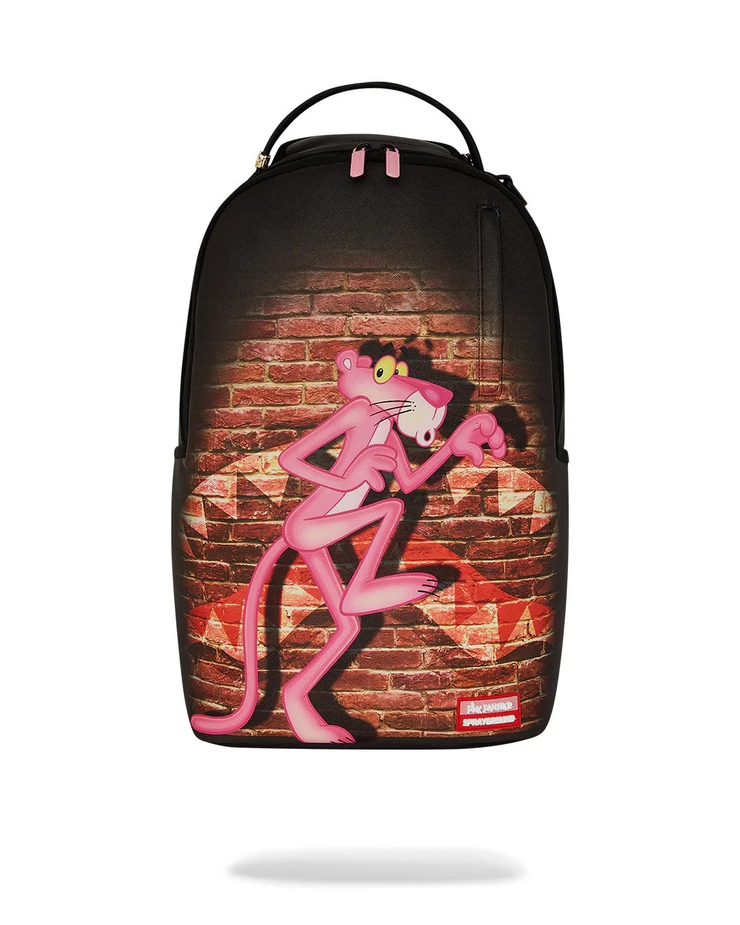 Zaino "Pink Panther Caught Sneaking DLXR" con Stampa marrone 