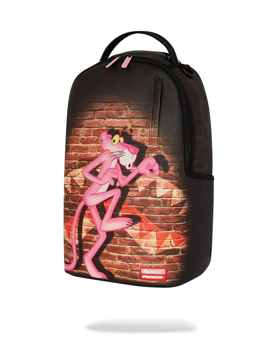 Zaino "Pink Panther Caught Sneaking DLXR" con Stampa marrone 
