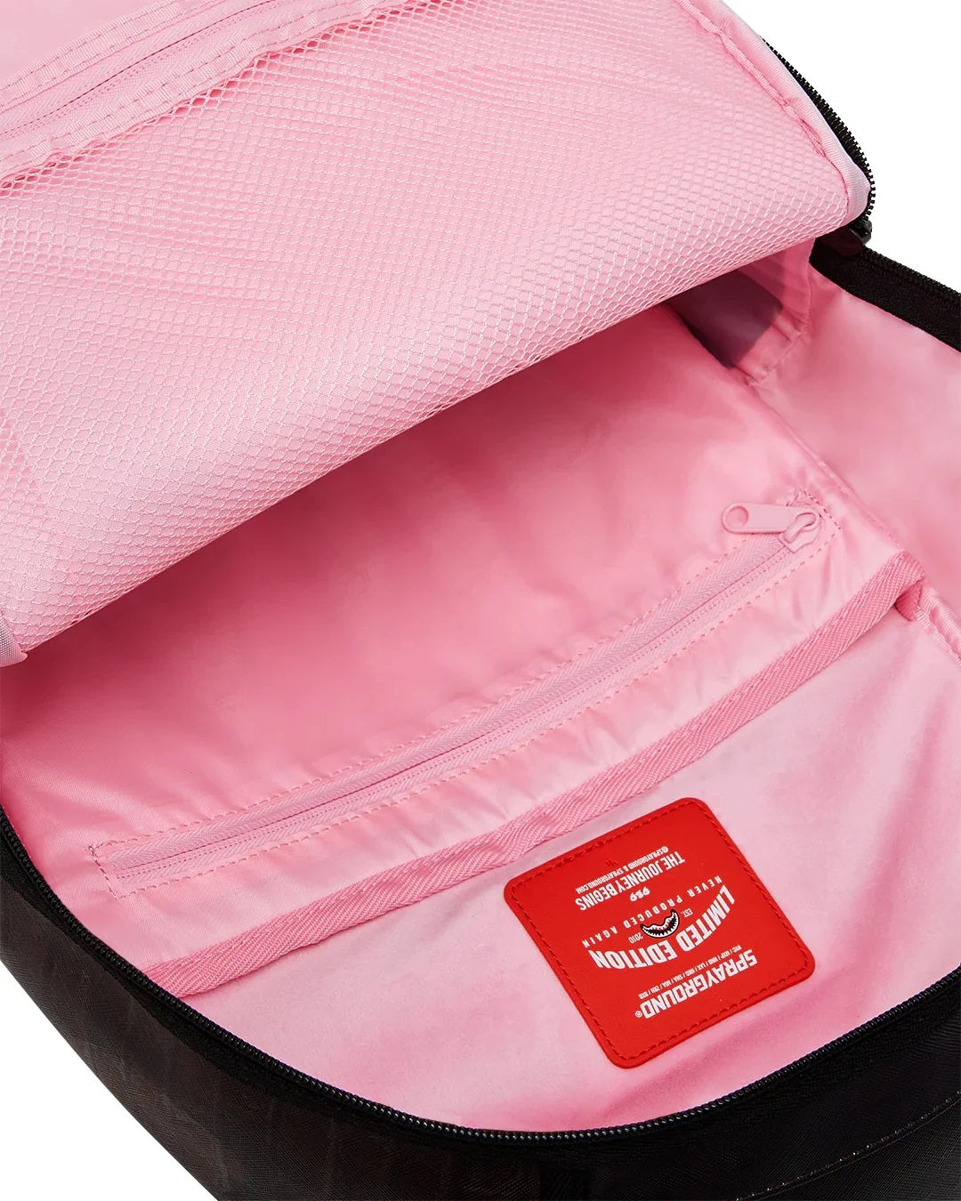 Zaino "Pink Panther Caught Sneaking DLXR" con Stampa marrone 