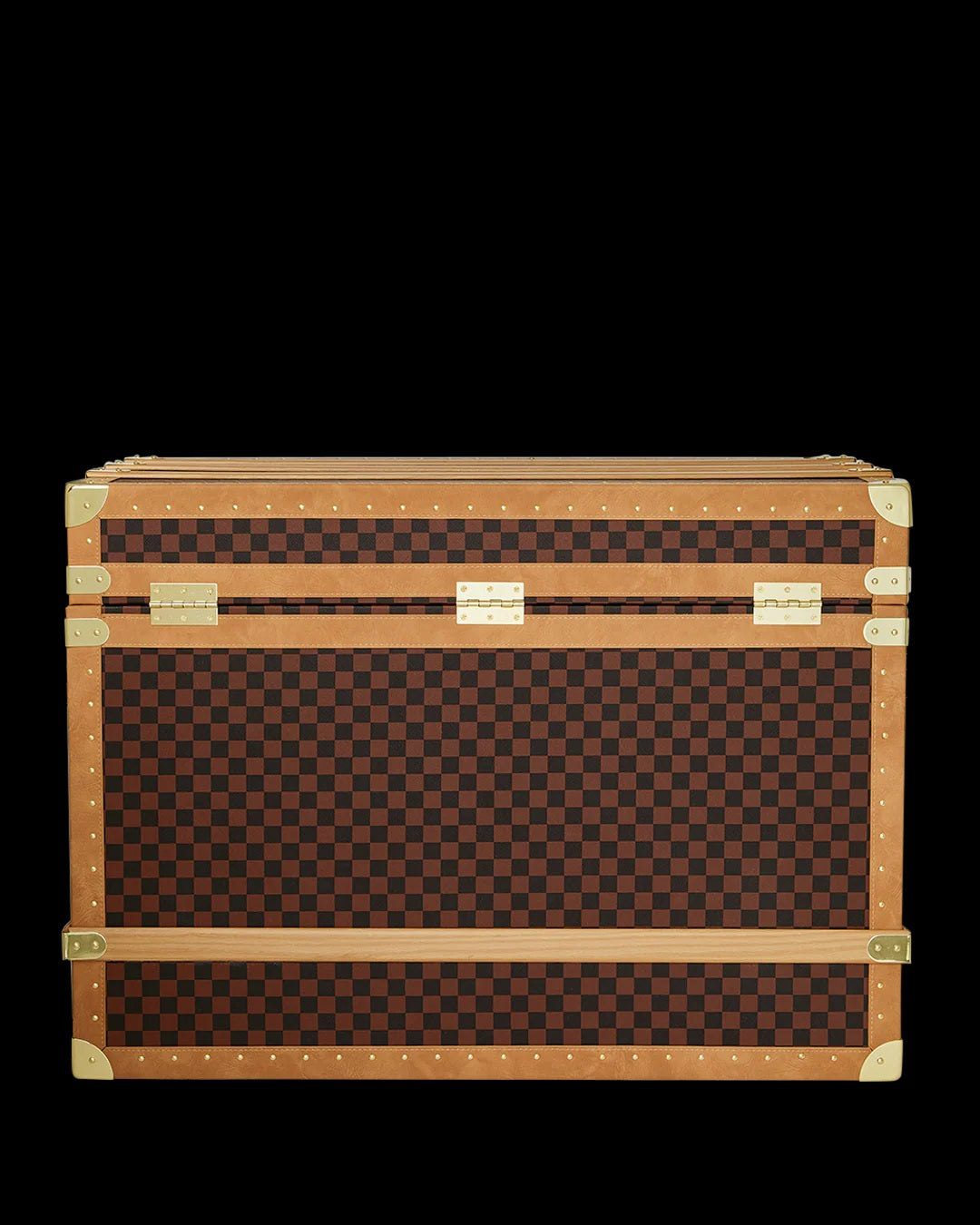 Baule da viaggio SAWTOOTH Sharks in Paris"  in PVC e Legno con Ruote 