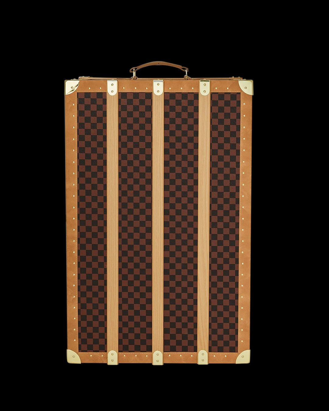 Baule da viaggio SAWTOOTH Sharks in Paris"  in PVC e Legno con Ruote 