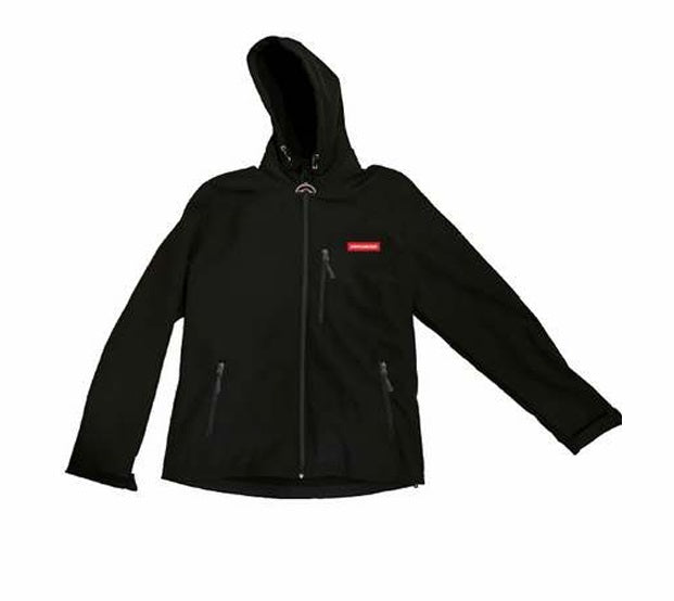 Giacca "Soft Cell" Nera con Cappuccio e Dettagli Tecnici Sprayground 