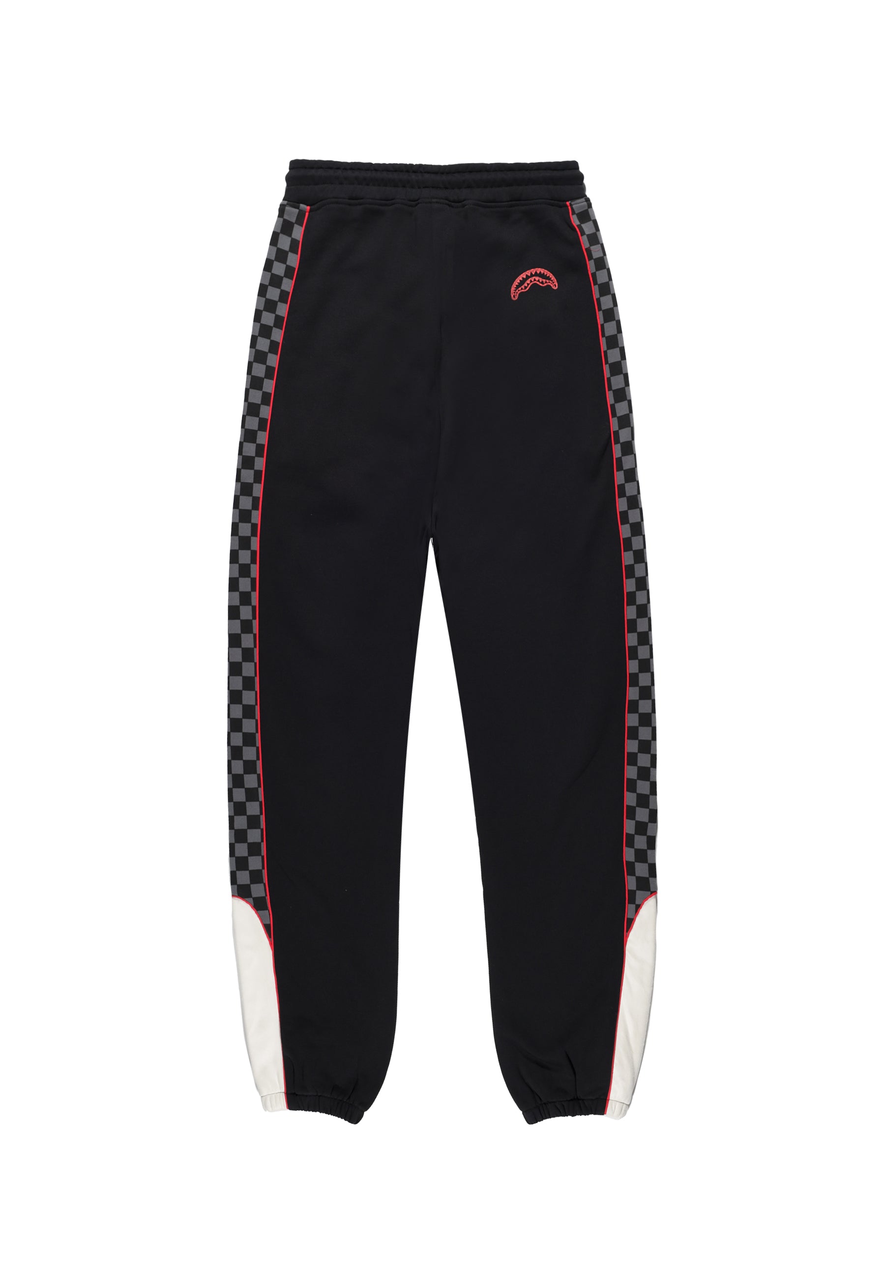 Pantaloni "Triple Decker Heir to the Throne" Grigi con Fasce Check<BR/> 