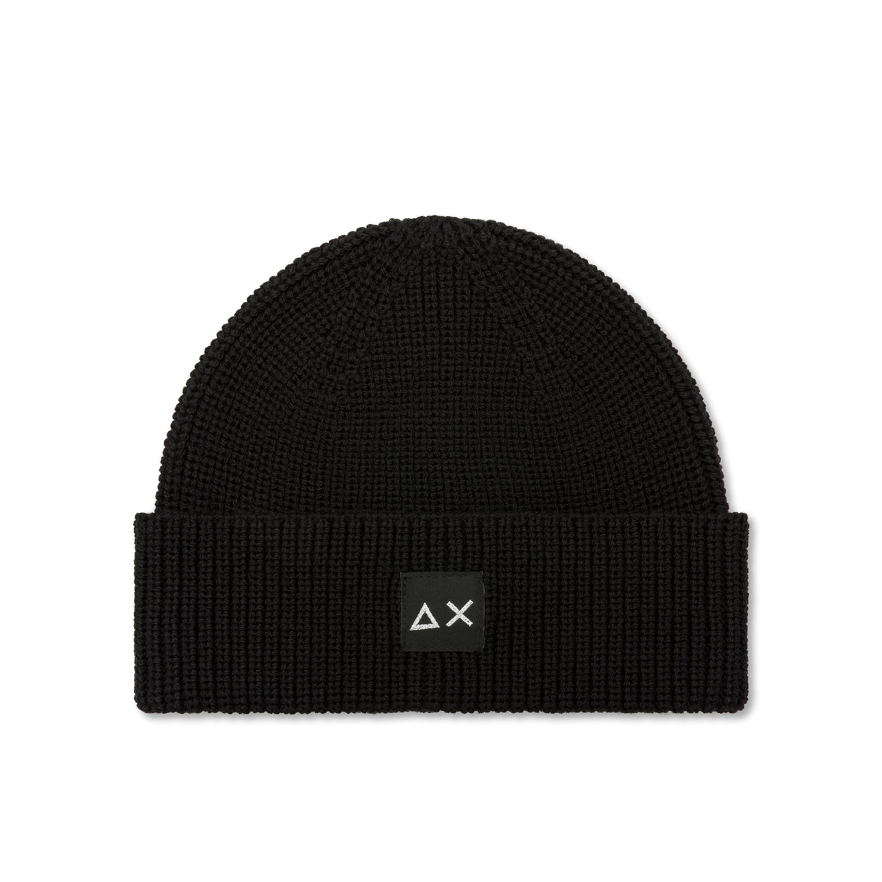 Cappello Donna SUN68 "Cap Basic" Nero in Misto Lana 