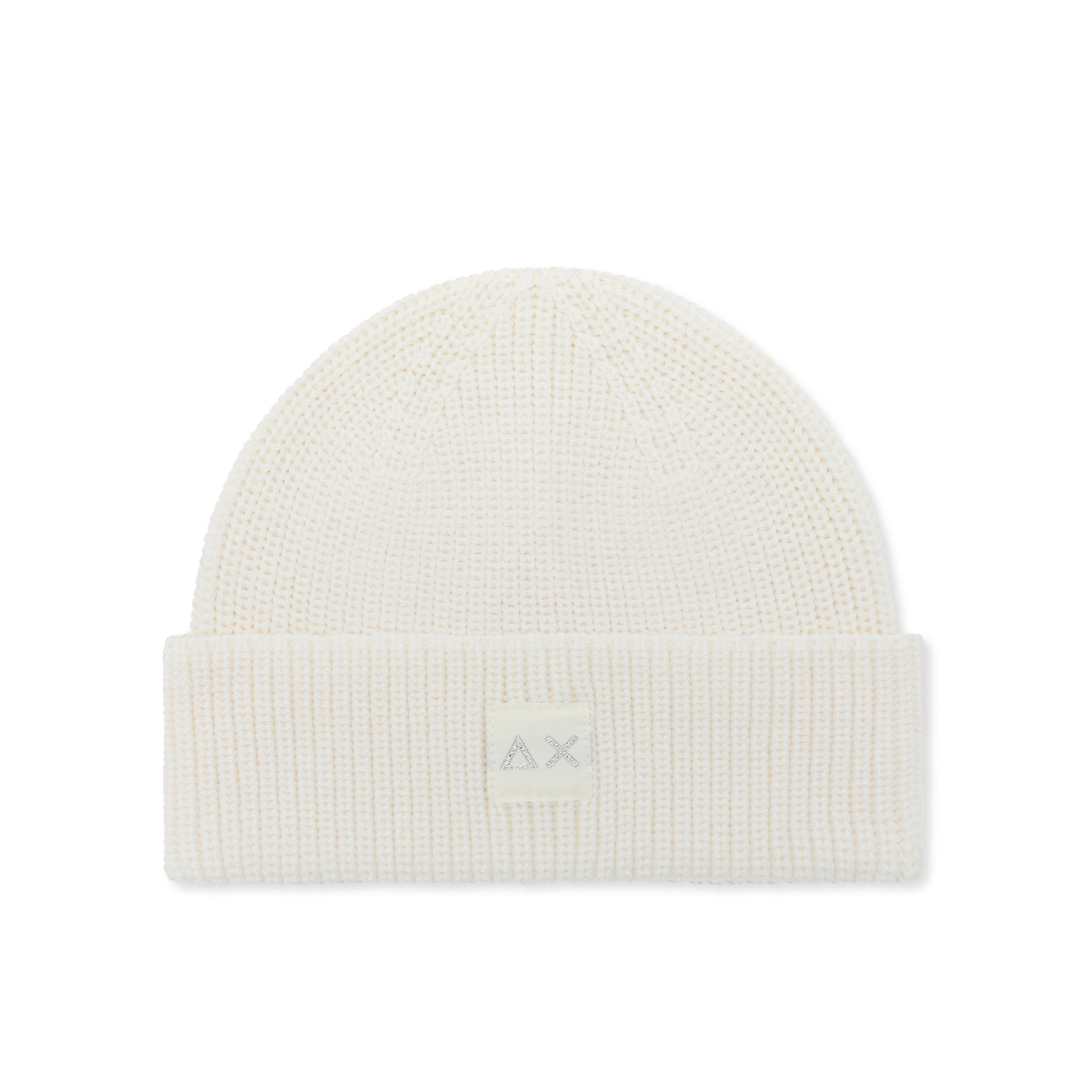 Cappello Donna SUN68 "Cap Basic" bianco in Misto Lana 