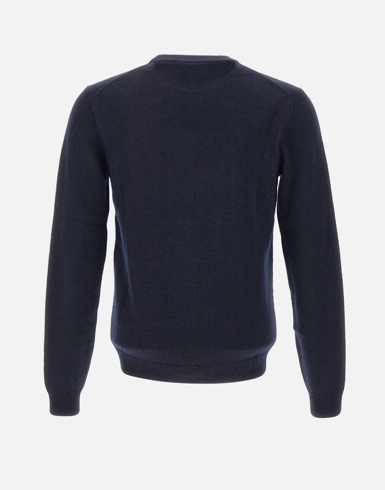Maglia "Sweater Warm" Blu Navy in Lana e Cashmere 