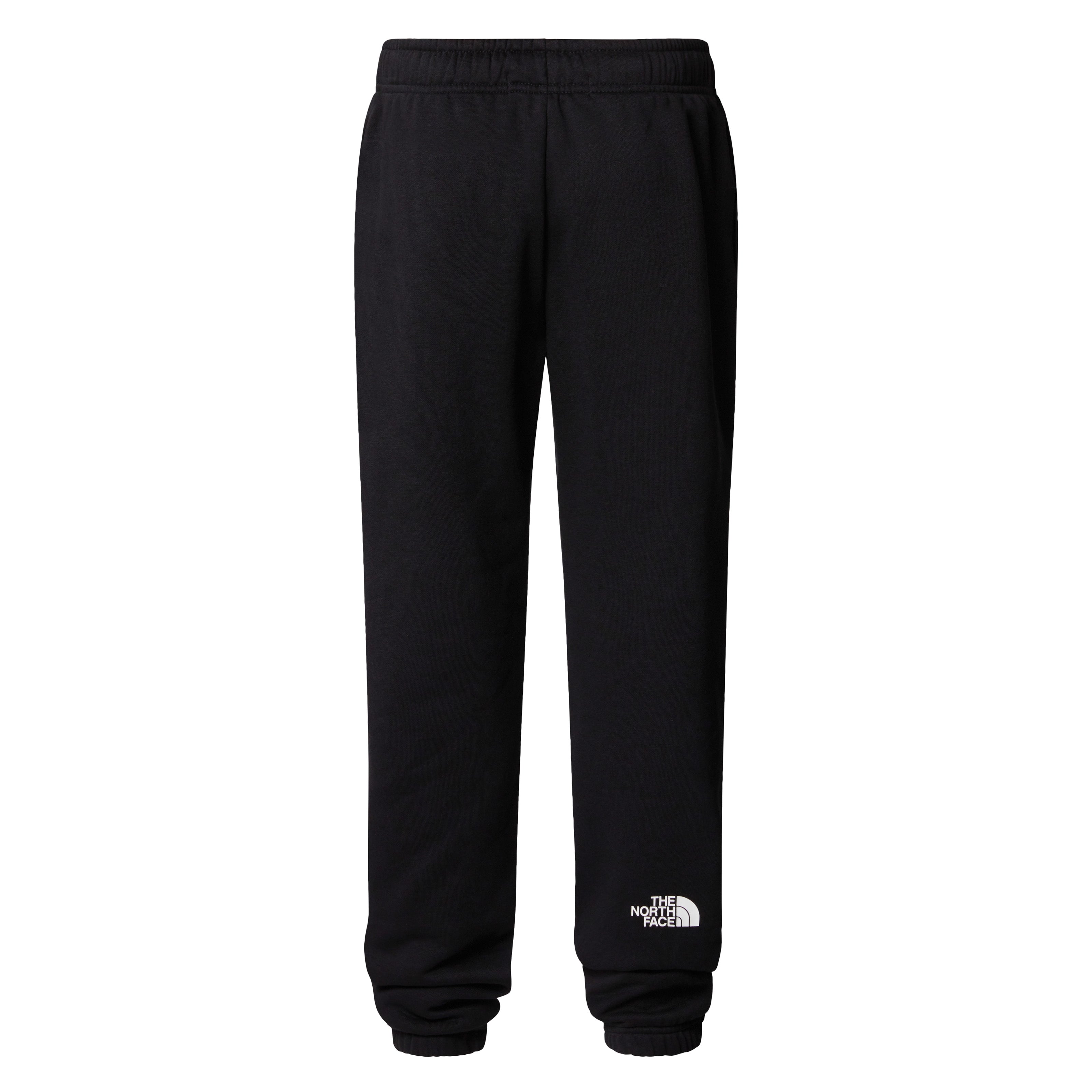 Joggers affusolati Regular neri in cotone con logo The North Face 