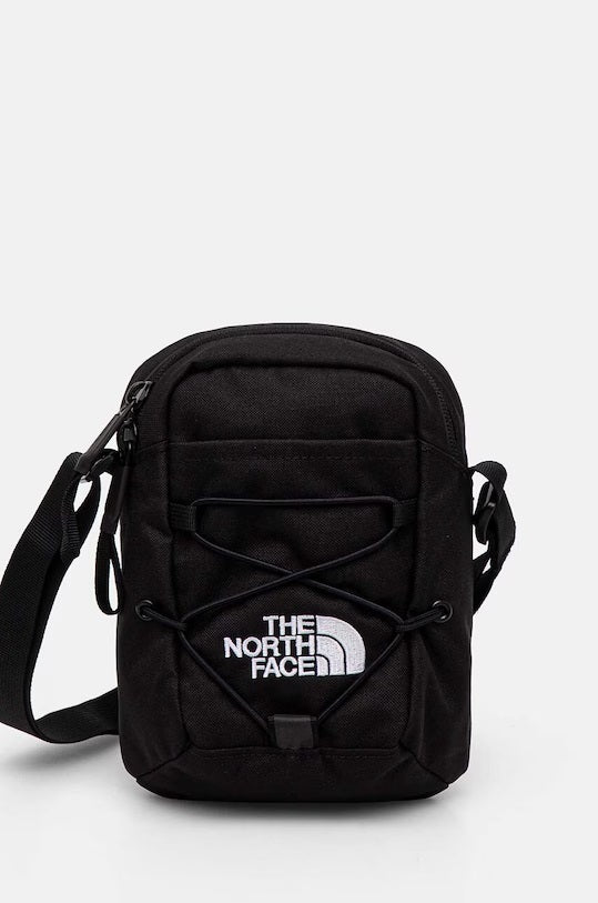 Borsa a tracolla nera "Jester Crossbody" in Tessuto Riciclato 