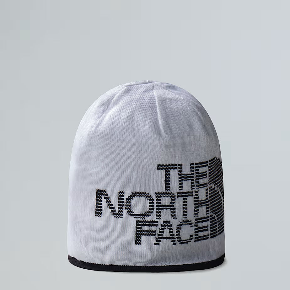 Cappello reversibile "Reversible Highline Beanie"  Bianco e Nero 