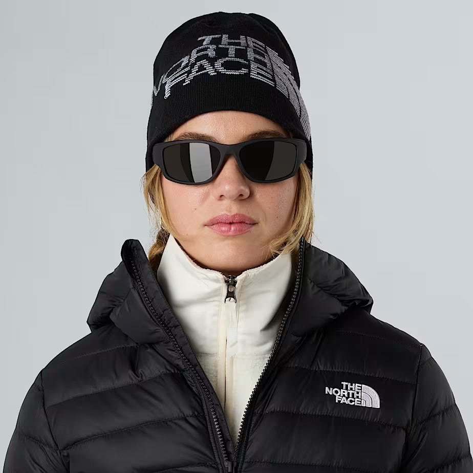 Cappello reversibile "Reversible Highline Beanie"  Bianco e Nero 