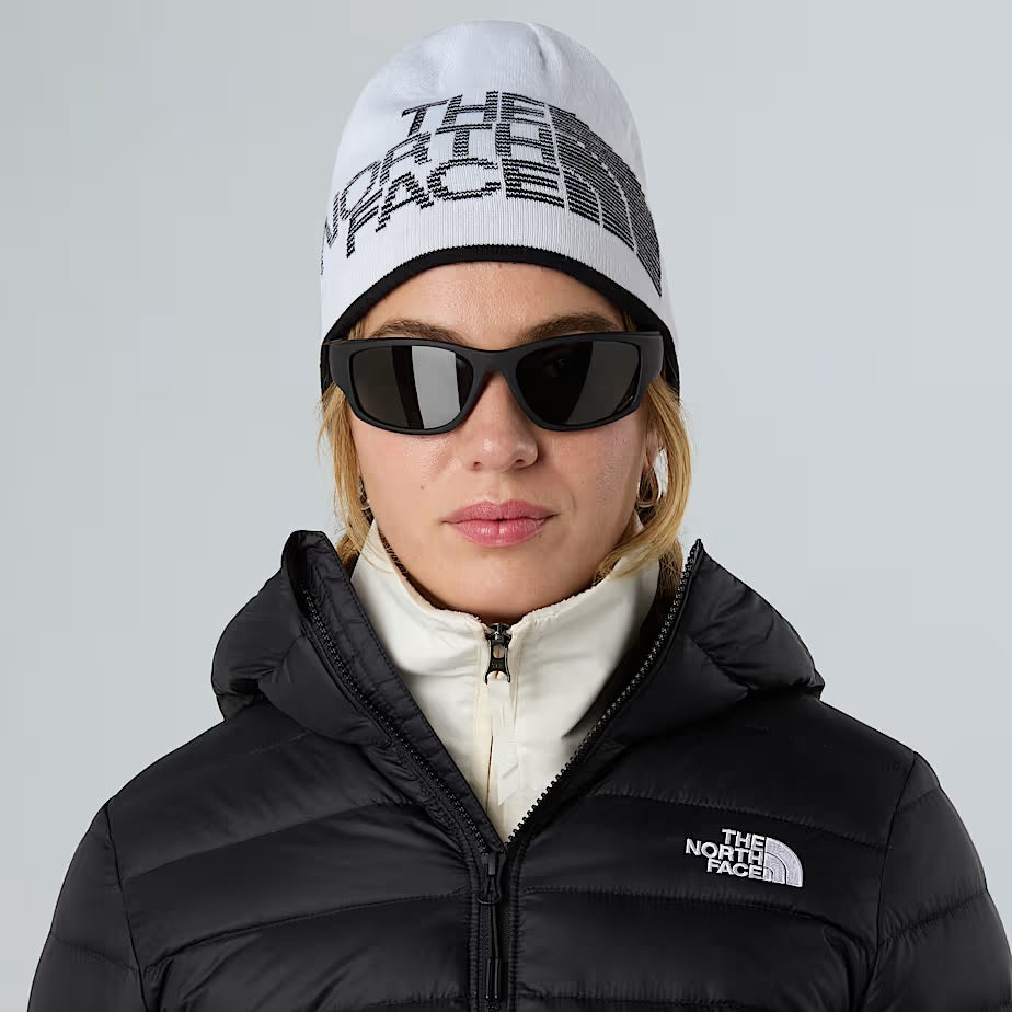 Cappello reversibile "Reversible Highline Beanie"  Bianco e Nero 