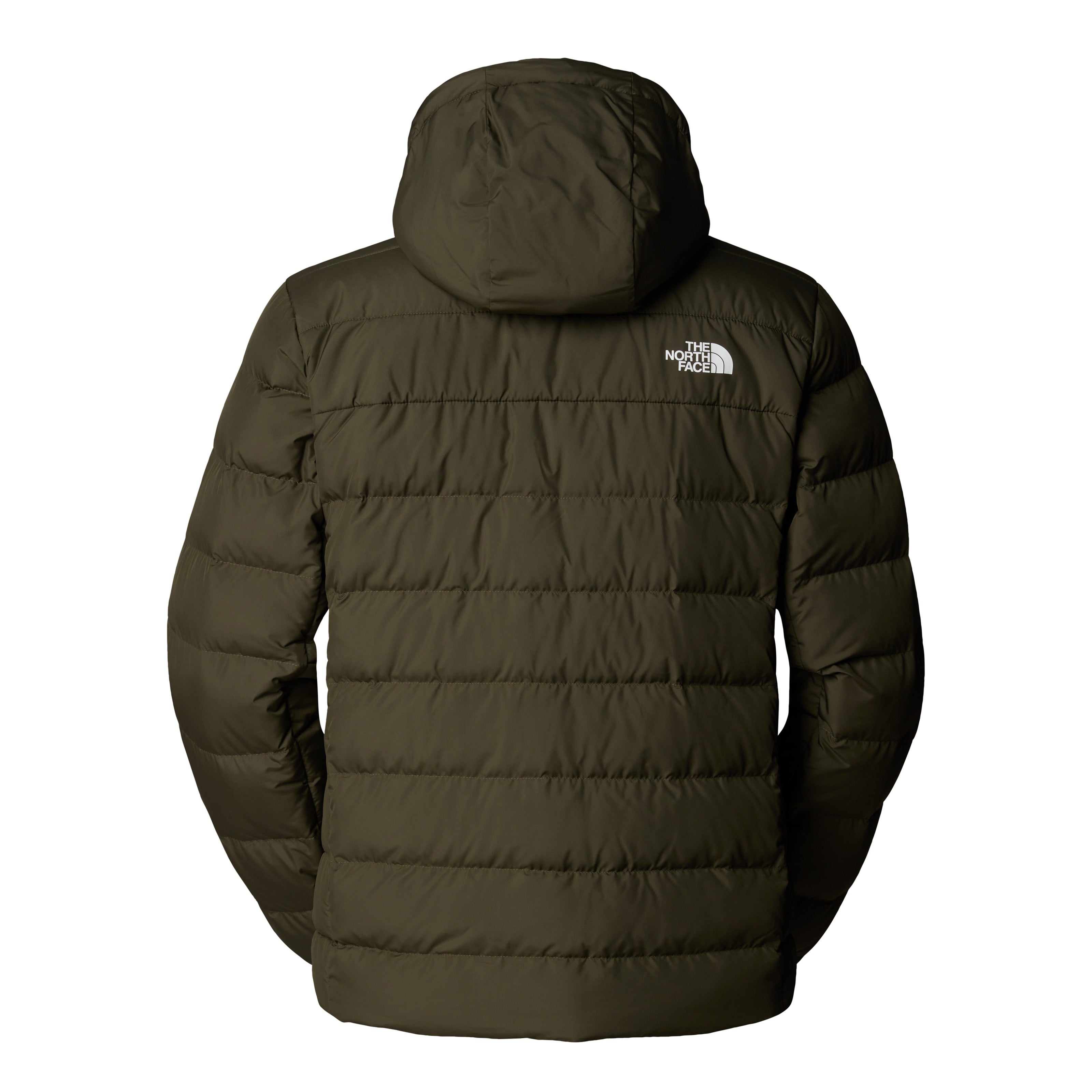 Piumino verde "Aconcagua 3" con Cappuccio e Imbottitura Riciclata 