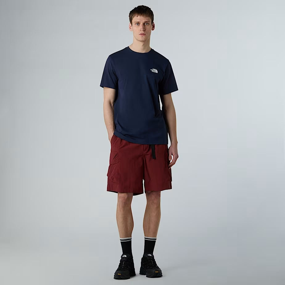 T-shirt "Simple Dome Tee" summer navy in Cotone e Poliestere 