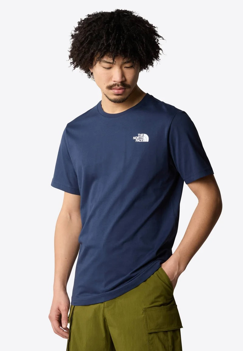 T-shirt "Simple Dome Tee" summer navy in Cotone e Poliestere 