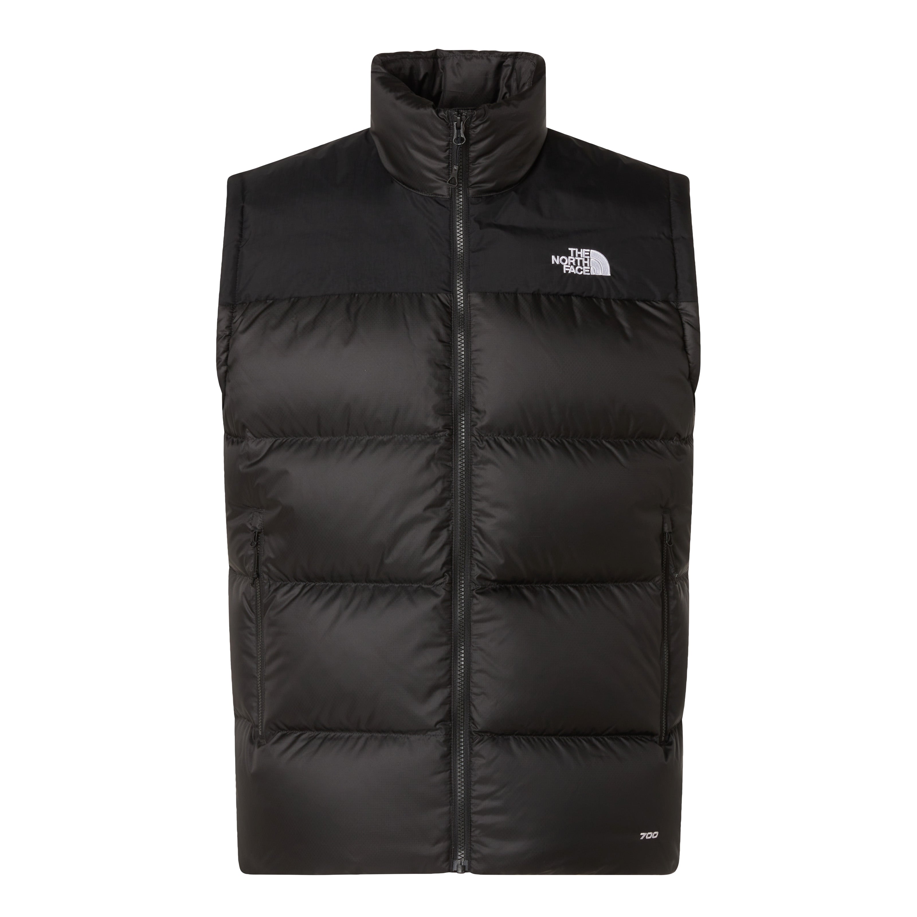 Gilet in piumino nero "Diablo 2.0"  con Finitura Idrorepellente 
