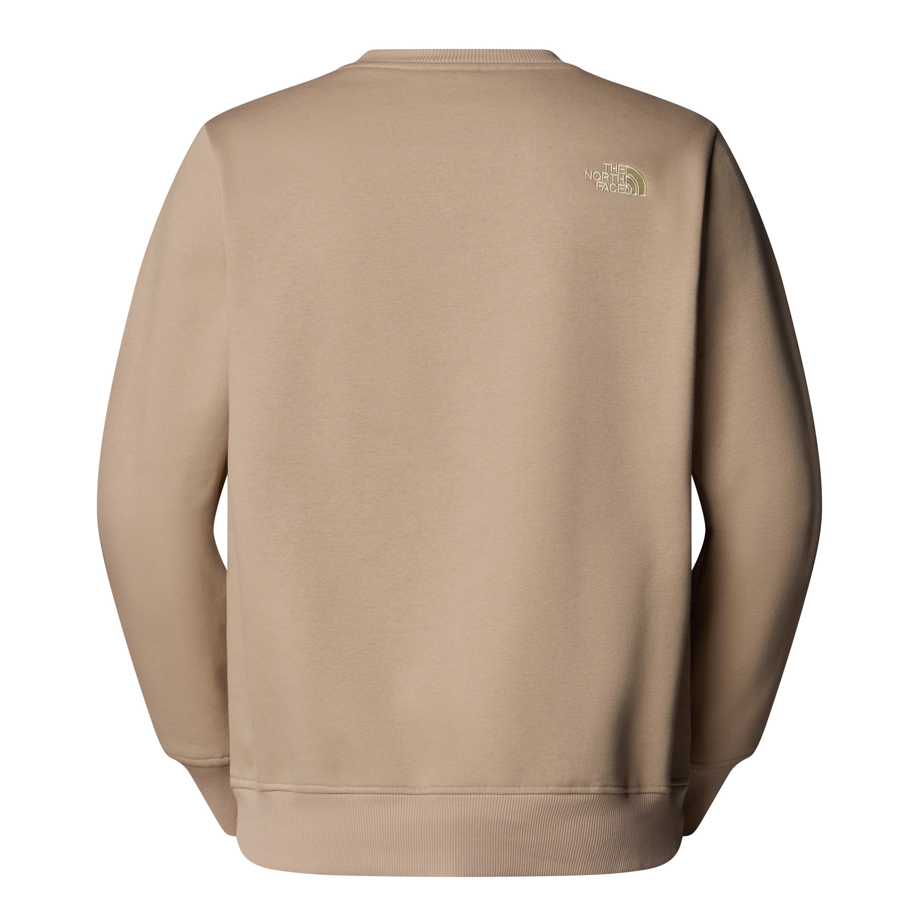 Felpa "Drew Peak" Grigia Mushroom Grey-Gravel con Logo Ricamato 