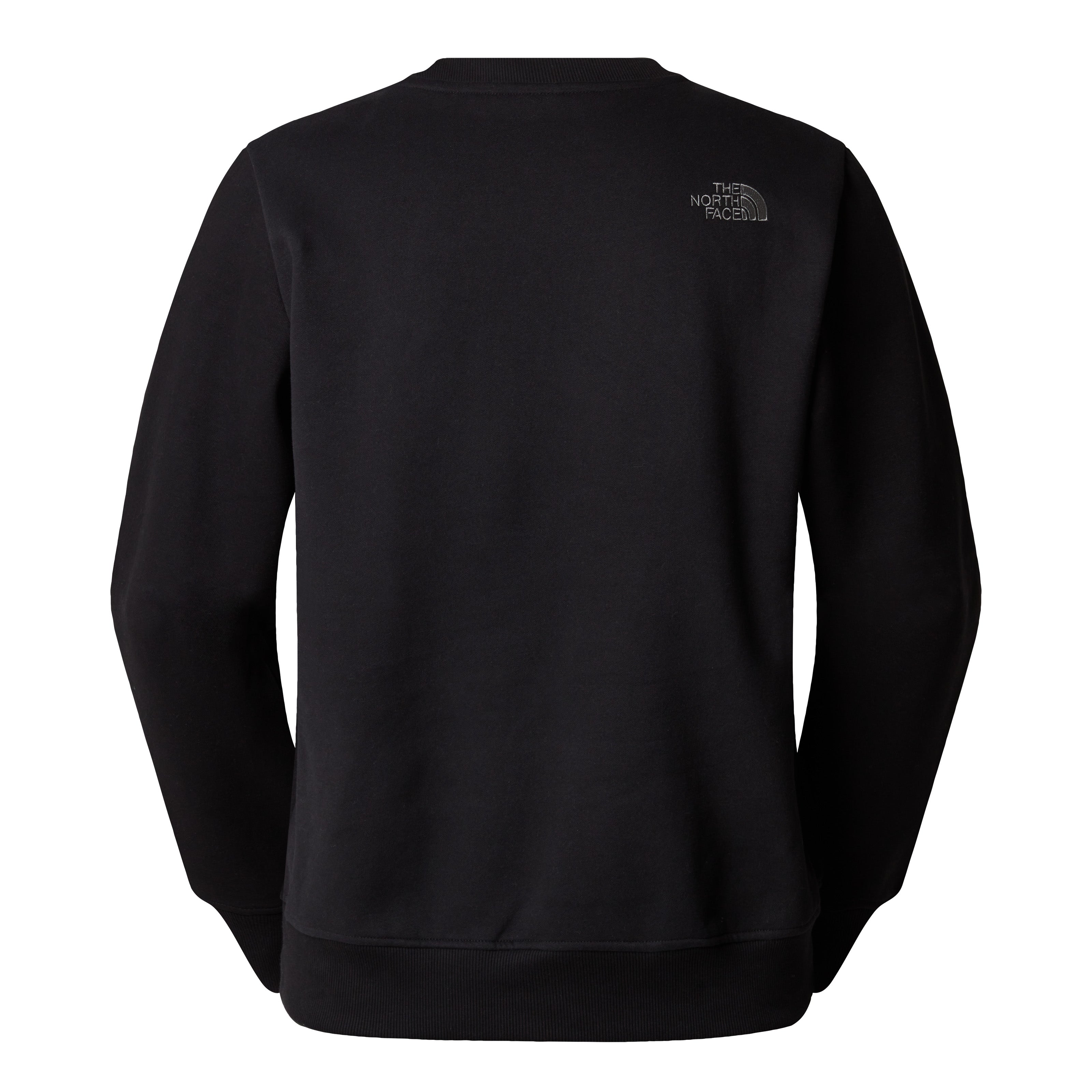 Felpa "Drew Peak" nera con Logo Ricamato 