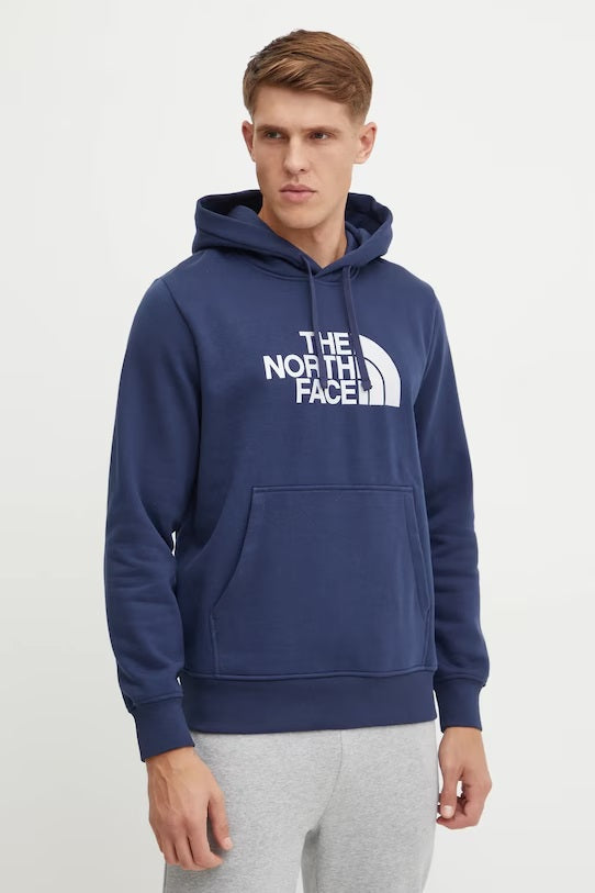 Felpa Uomo Blu Navy con Cappuccio "Drew Peak" 