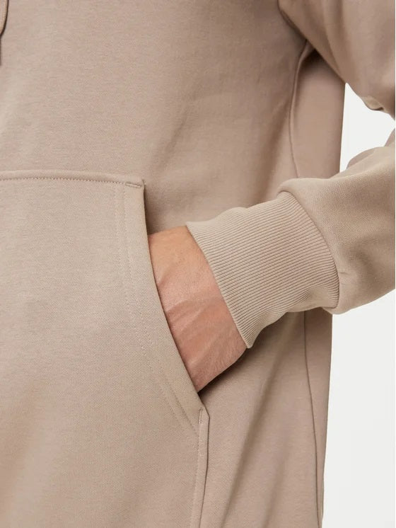 Felpa con cappuccio "Fine Hoodie"  Mushroom Grey/Beige 