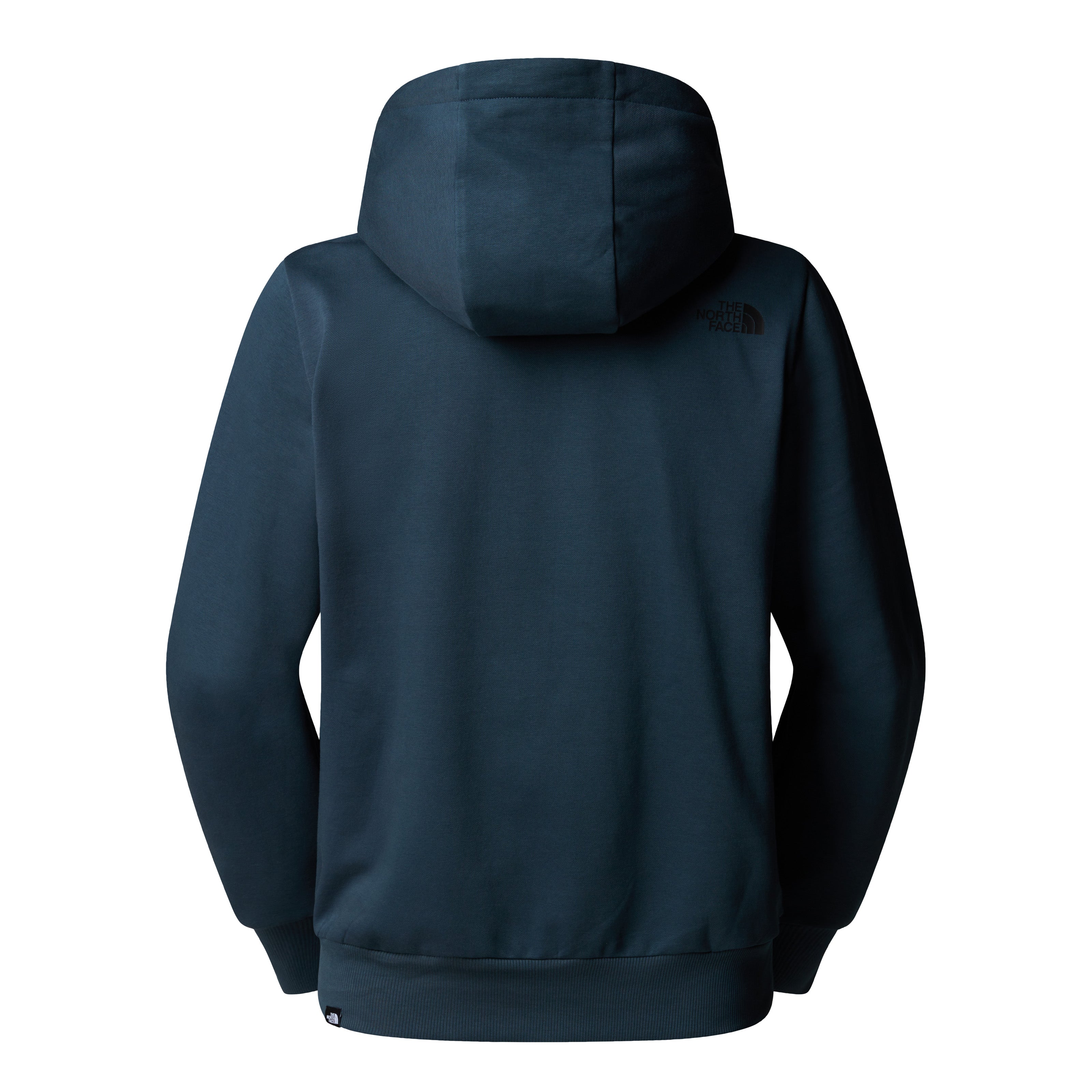 Felpa con cappuccio "Fine Hoodie" verde Deep Cypress con logo nero 
