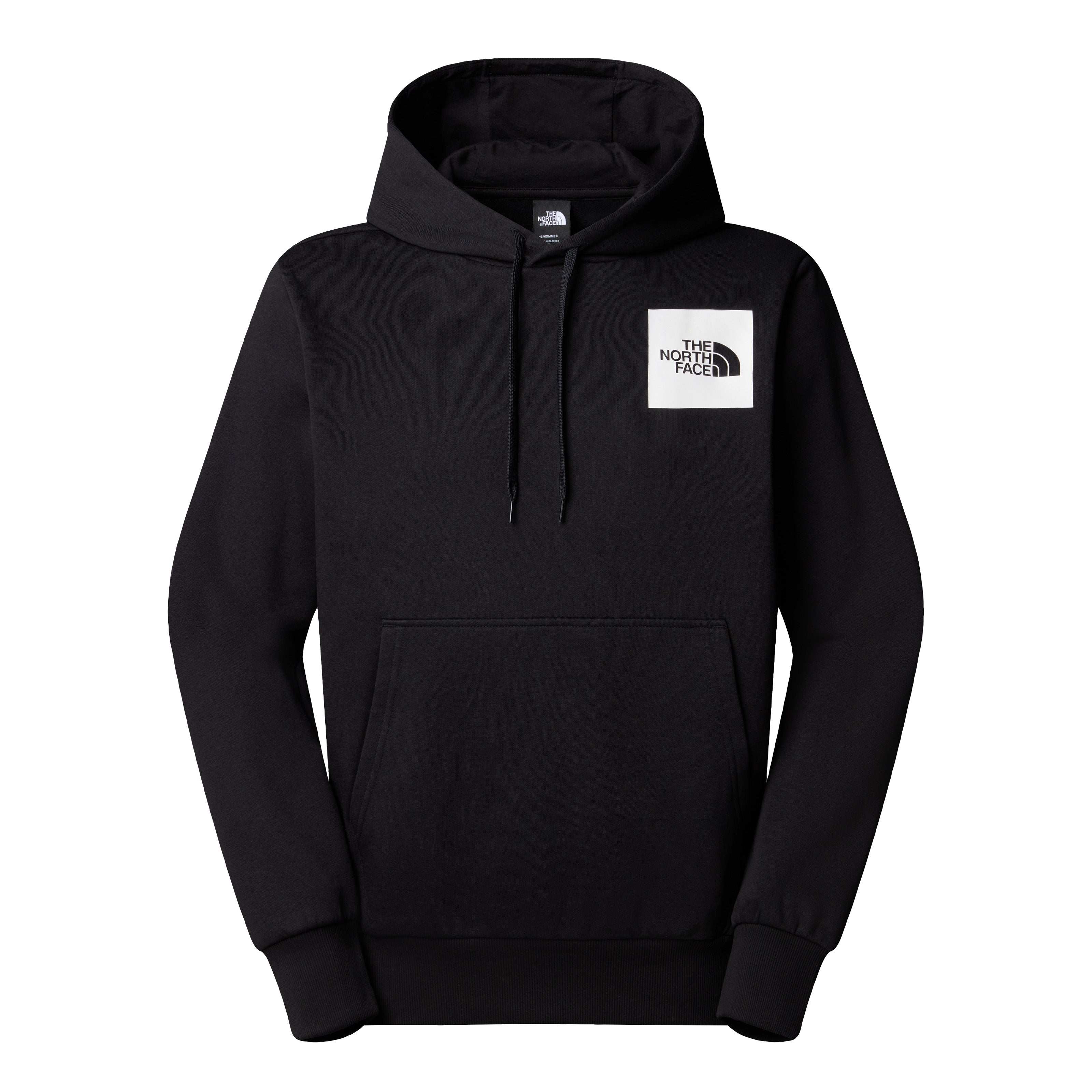 Felpa con cappuccio "Fine Hoodie" nera con logo The North Face 
