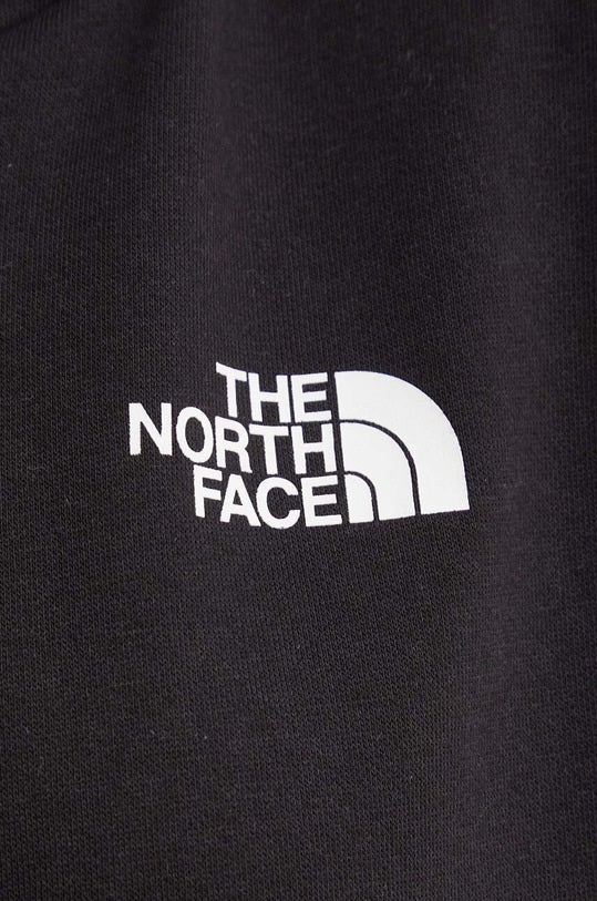 Felpa con cappuccio "Simple Dome Hoodie" nera in cotone 