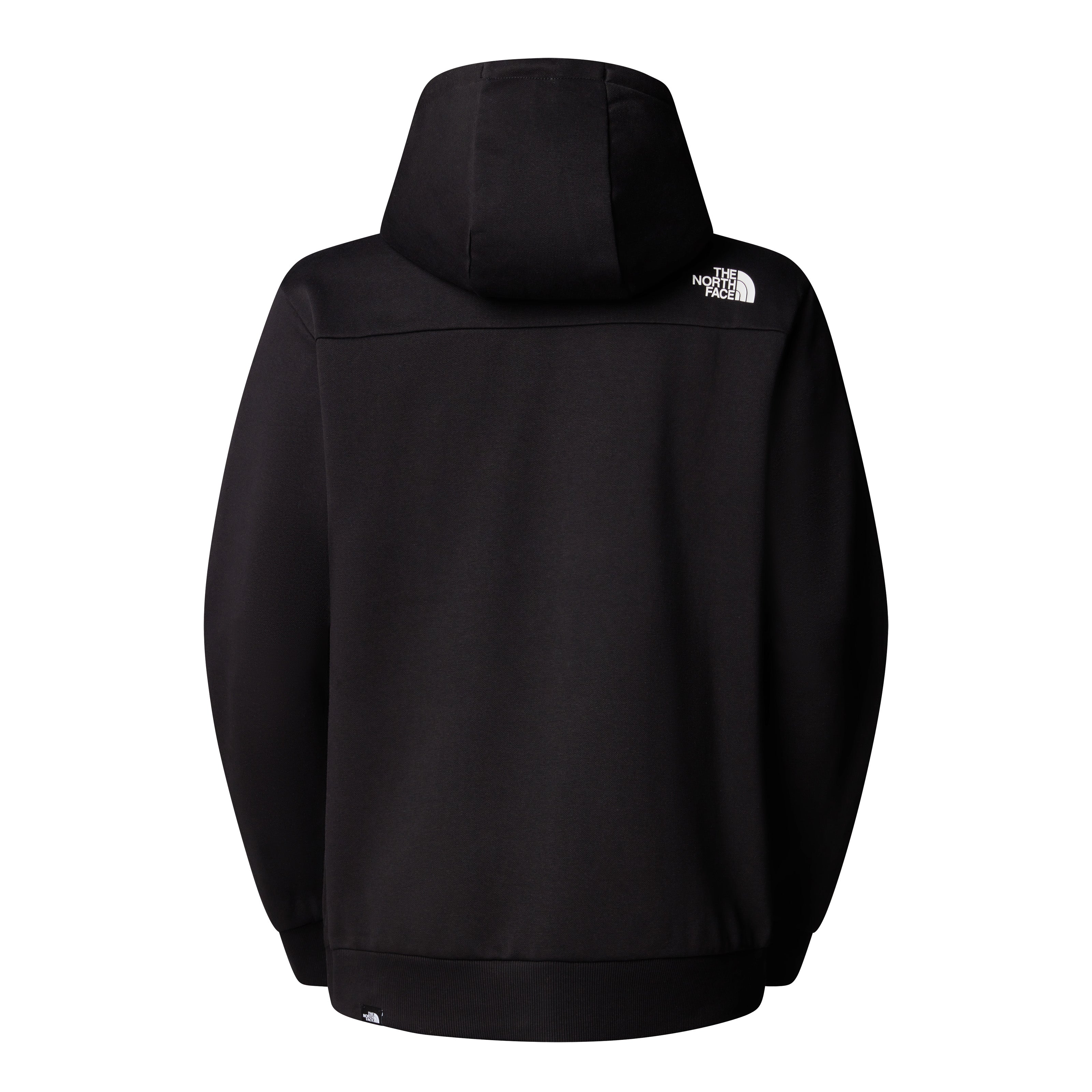 Felpa con cappuccio "Simple Dome Hoodie" nera in cotone 