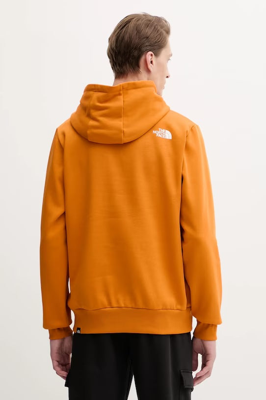 Felpa con cappuccio "Simple Dome" agape orange 