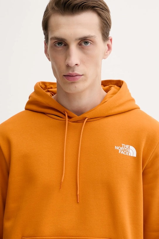 Felpa con cappuccio "Simple Dome" agape orange 