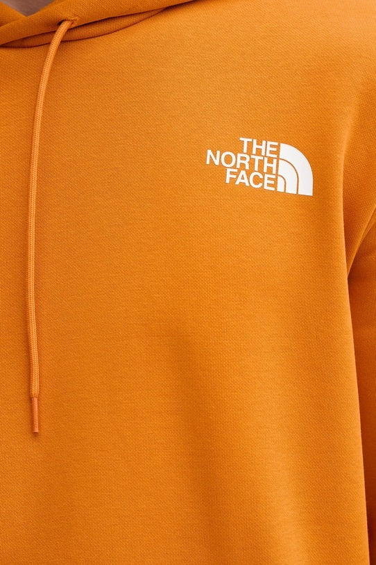 Felpa con cappuccio "Simple Dome" agape orange 
