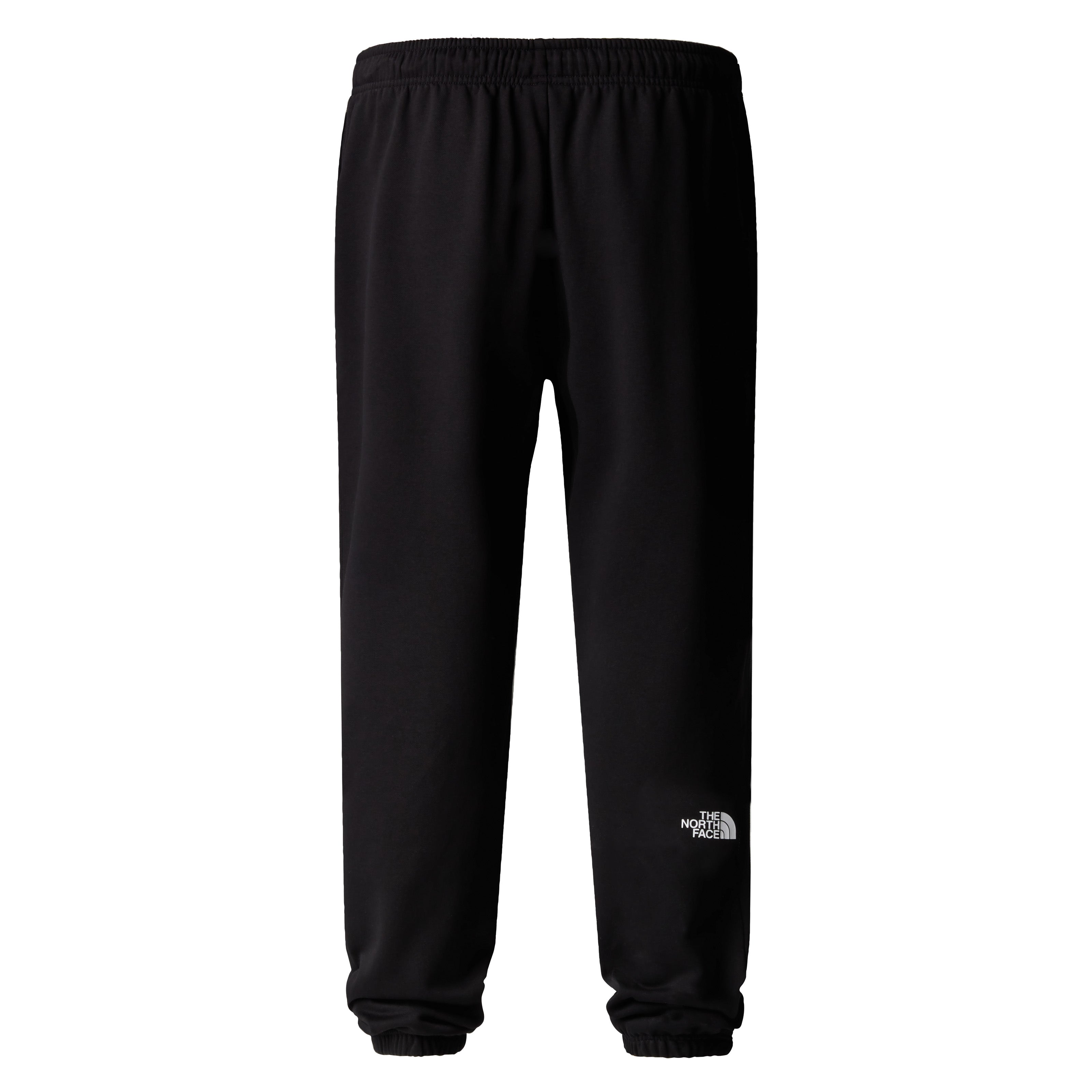 Pantaloni tuta "Simple Dome Regular Tapered Jogger" neri in cotone 