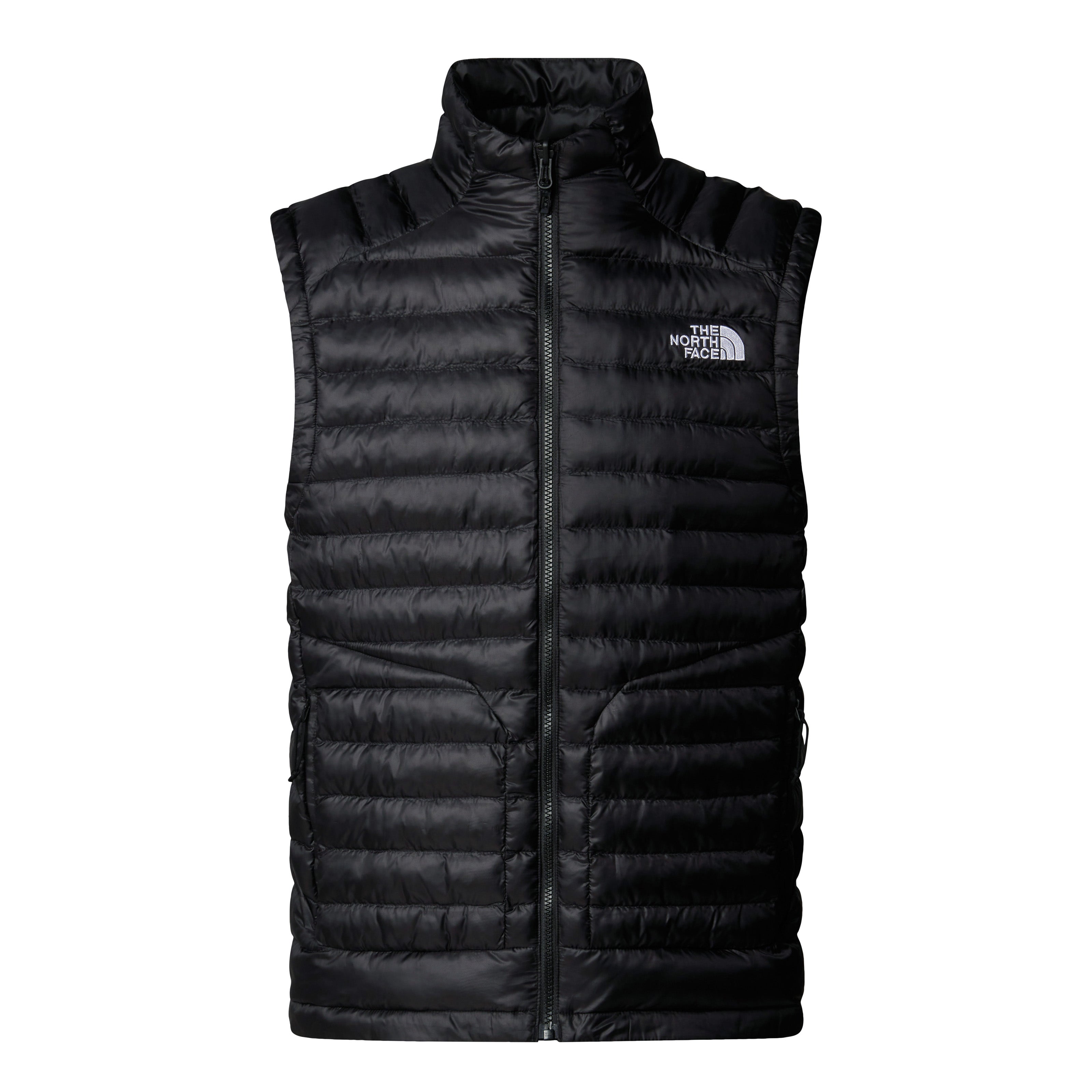 Gilet "Huila" nero con imbottitura sintetica riciclata 
